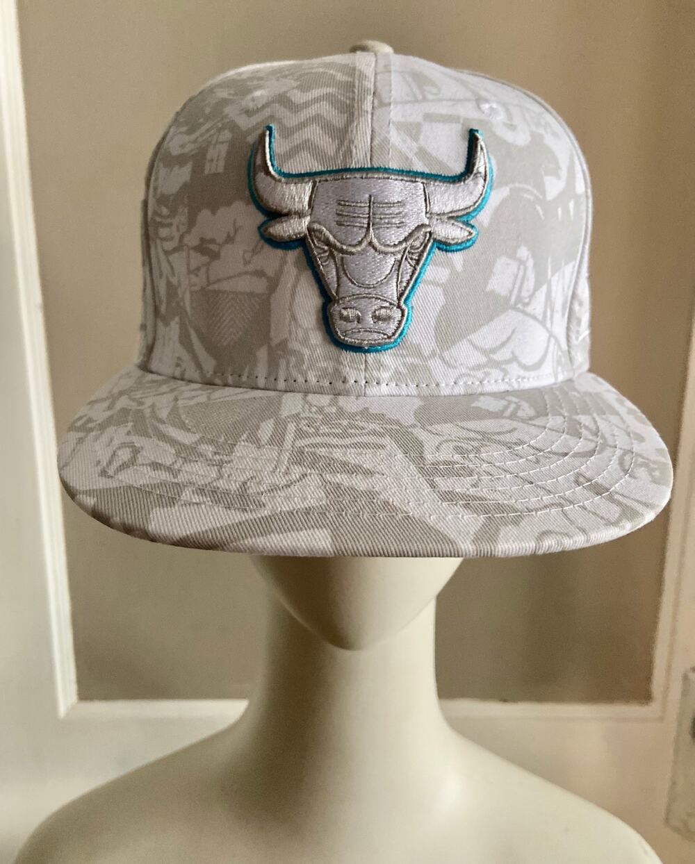 CHICAGO BULLS 2023/24 Artist Hat Series by POSE Jordan Nickel